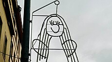 Vánoní osvtlení na ikov podle návrh dtí z mateských kol (11. listopadu...