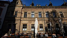 V novogotických Mockerových domech na Praském hrad by mohlo vzniknout...