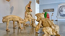 Výstava Biosphaera od um�lce Karla Pauzera v Konírn� Musea Kampa.