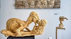 Výstava Biosphaera od um�lce Karla Pauzera v Konírn� Musea Kampa.