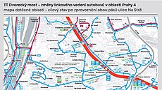 Zm�ny v MHD v souvislosti s otev�ením Dvoreckého mostu v b�eznu 2026