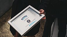 Certifikát Access Champions, který  oce�uje p�ístupnost pro handicapované...