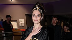 Veronika �ermák Macková na premié�e filmu Neporazitelní (listopad 2025)