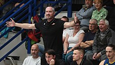 Dín, 12. 11. 2025, BK Dín - Sluneta Ústí nad Labem, utkání NBL. Ústecký éf...