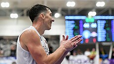 Dín, 12. 11. 2025, BK Dín - Sluneta Ústí nad Labem, utkání NBL. Tomá...