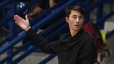 D��ín, 12. 11. 2025, BK D��ín - Sluneta Ústí nad Labem, utkání NBL. Jakub...