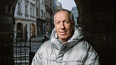 Bývalý agent Mosadu, spisovatel a noviná Gad imron v Praze (28. listopadu...