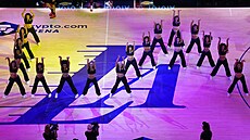 Cheerleaders Los Angeles Lakers v akci