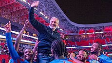 Fotbalisté Demokratické republiky Kongo slaví postup do bará�e o mistrovství...