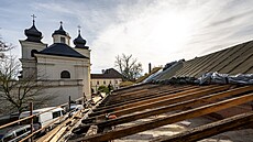 Stavba návtvnického a vzdlávacího centra Bylinkárium v areálu Domova svatého...