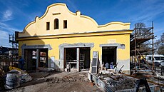 Stavba náv�t�vnického a vzd�lávacího centra Bylinkárium v areálu Domova svatého...