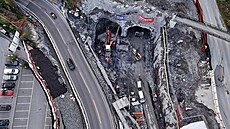 Ražba tunelů v Oslu (23. září 2025)