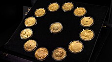 Z výstavy mince Pyramidy v Gíze