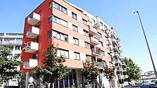 Byt se nachází v moderním dom� v pra�ských Nuslích. 