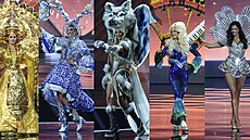 Pehlídka národních kostým na Miss Universe v Bangkoku (19. listopadu 2025)
