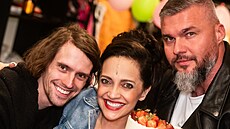 Filip Kratochvíl, Lucie Bílá a Radek Filipi