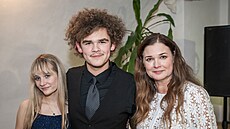 Natálie Pajerová, Matou Preiss a Martina Preissová (13. listopadu 2025)