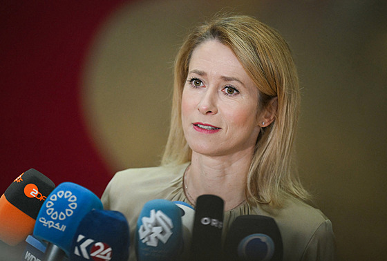 �éfka unijní diplomacie Kaja Kallasová (20. listopadu 2025)