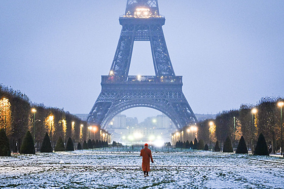 Eiffelova v� v Pa�í�i (23. listopadu 2025)