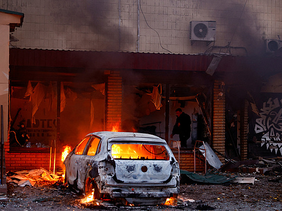 Ilustra�ní snímek z 29. listopadu 2025. Ukrajinské hlavní m�sto Kyjev tehdy v...