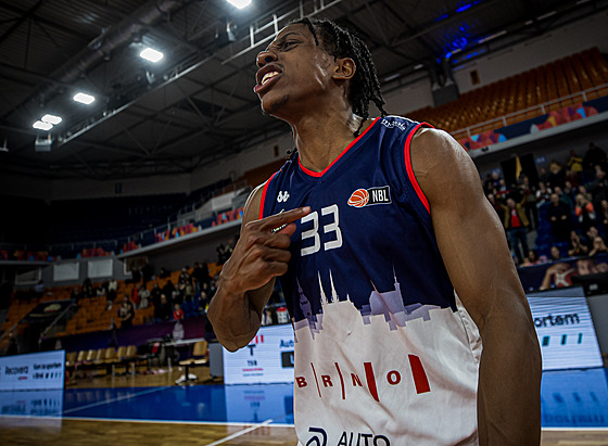 Ross Williams z Brna se raduje.