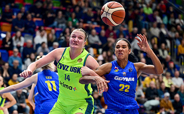 Na závěr základní části Euroligy hladká výhra. USK Praha nastřílel Gdyni 102 bodů