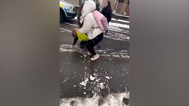 Česká Lípa'daki okulda çocukların acımasız kavgası polis tarafından çözülüyor