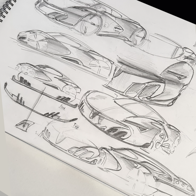 Mladý nadšenec do autodesignu navrhl závoďák pro umělou inteligenci