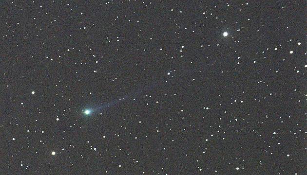 Gökbilimci, uzun kuyruklu yeşil kuyruklu yıldızın Çek Cumhuriyeti'nden de görülebildiğine dikkat çekti.