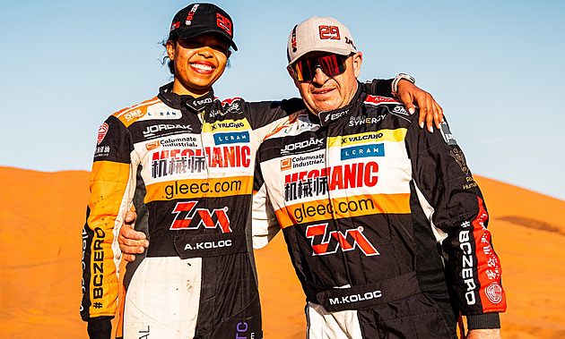 Milník, Kolocovi na Dakaru. Odhodlaná Aliyyah hlásí: Chci být rychlejší než táta