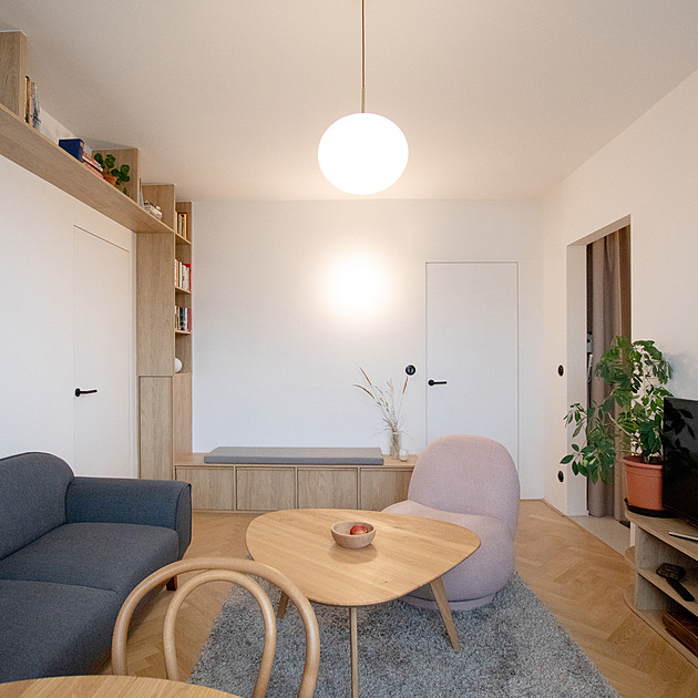 Panelový byt v Brně, který vás dostane. Z bytu 3+kk je moderní a útulný ráj