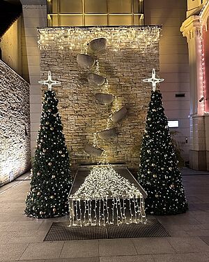 Palladium l�k� slavnostn� atmosf�rou k n�kup�m v�no�n�ch d�rk�