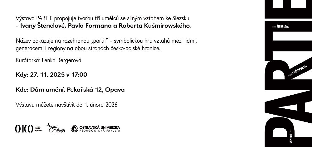Nov� v�stava v opavsk�m Dom� um�n� p�inese setk�n� t�� um�lc� Slezska