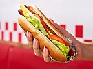 Five Guys hot dog
