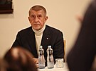 ��f hnut� ANO a pravd�podobn� p��t� premi�r Andrej Babi� na setk�n� se sv�mi...