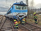 U Zlivi se srazil rychl�k s osobn�m vlakem. (21. listopadu 2025)