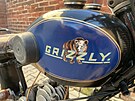 Motocykl Grizzly z produkce pardubick� firmy spole�n�k� Josefa Maty�e a...