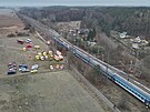 Na trati mezi Zliv� a D�v�icemi na �eskobud�jovicku se r�no srazil rychl�k s...