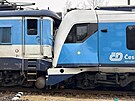Na trati mezi Zliv� a D�v�icemi na �eskobud�jovicku se r�no srazil rychl�k s...