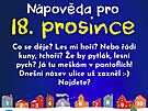 V M�st� Tou�kov� zve�ej�ovali d�tem malou n�pov�du, kde maj� rozsv�cen� ��slo...