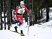 Norský lya Johannes Klaebo ovládl sprint v Ruce.