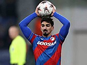 Plze�ský obránce Merchas Doski.