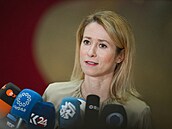 éfka unijní diplomacie Kaja Kallasová (20. listopadu 2025)