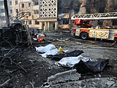 Po úderu rakety. V Ternopilu 19. listopadu zabil ruský útok 26 lidí.