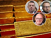 Ve výezech zleva nahoe, Jindich Rajchl (Motoristé), Marian Jureka (KDU-SL)...