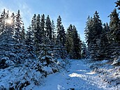 Na umav namili v noci meteorologové a -25 °C. Na Kvild napadl také sníh....