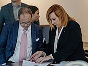 Schze snmovního rozpotového výboru. Na snímku Alena Schillerová (ANO). (24....