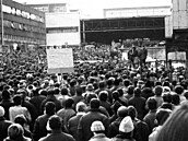 Generální stávka v Kopivnici probhla 27. listopadu roku 1989.