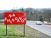 U vjezdu do Valaského Meziíí na hlavních tazích od Vsetína a Hranic byly...