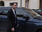 Pedseda Motorist sob Petr Macinka pijel na Hrad za prezidentem Petrem Pavlem